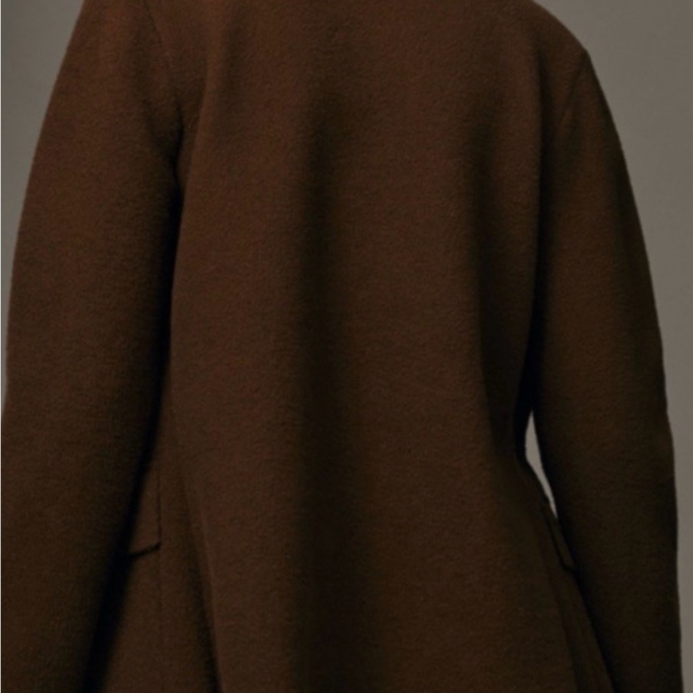 Anthropologie NVLT knit fringe blazer coat/cardigan - Picture 3 of 11